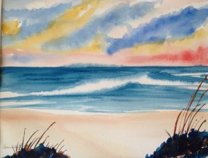 Beach wave 3