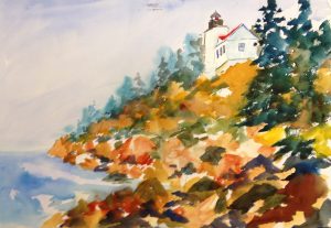 Foggy Lighthouse